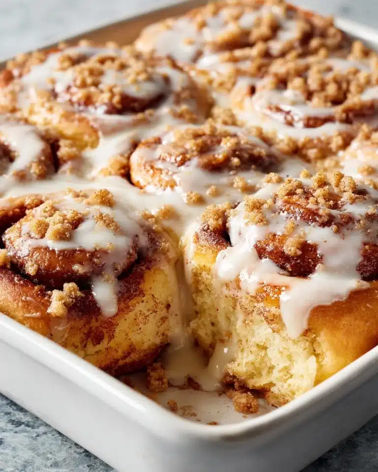 Peach Cobbler Cinnamon Rolls Recipe