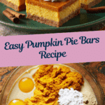 Easy Pumpkin Pie Bars Recipe