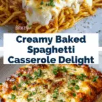 Baked Cream Cheese Spaghetti Casserole Recipe