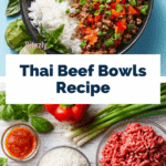 Thai Beef Bowls Recipe