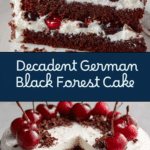 German Black Forest Cake Recipe (Schwarzwälder Kirschtorte) Recipe