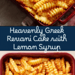 Revani Syrup Cake Recipe