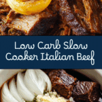 Low Carb Slow Cooker Italian Beef Recipe