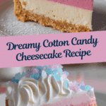 Cotton Candy Cheesecake Dessert Recipe