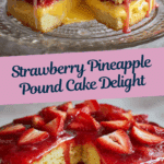 Strawberry Pineapple Pound Cake Recipe