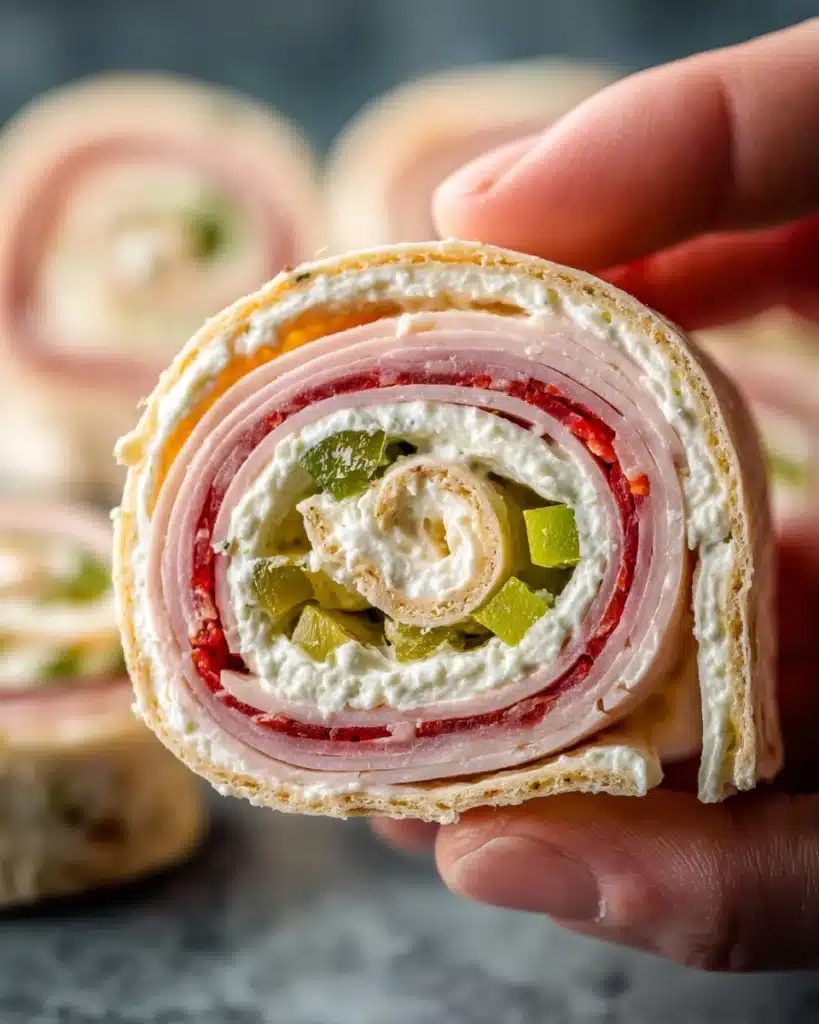 Salami Roll Ups Recipe