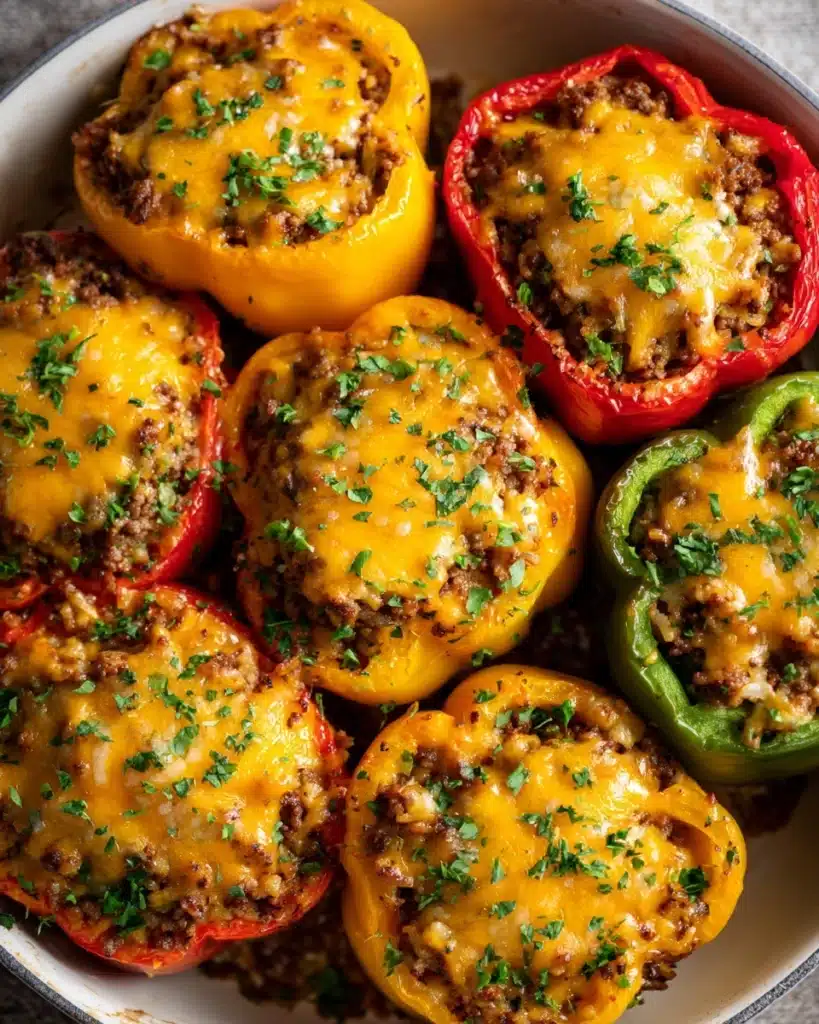 Easy Stuffed Bell Peppers Recipe
