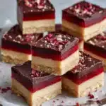 Raspberry Caramel Millionaires Shortbread Recipe 6 Raspberry Caramel Millionaires Shortbread Recipe