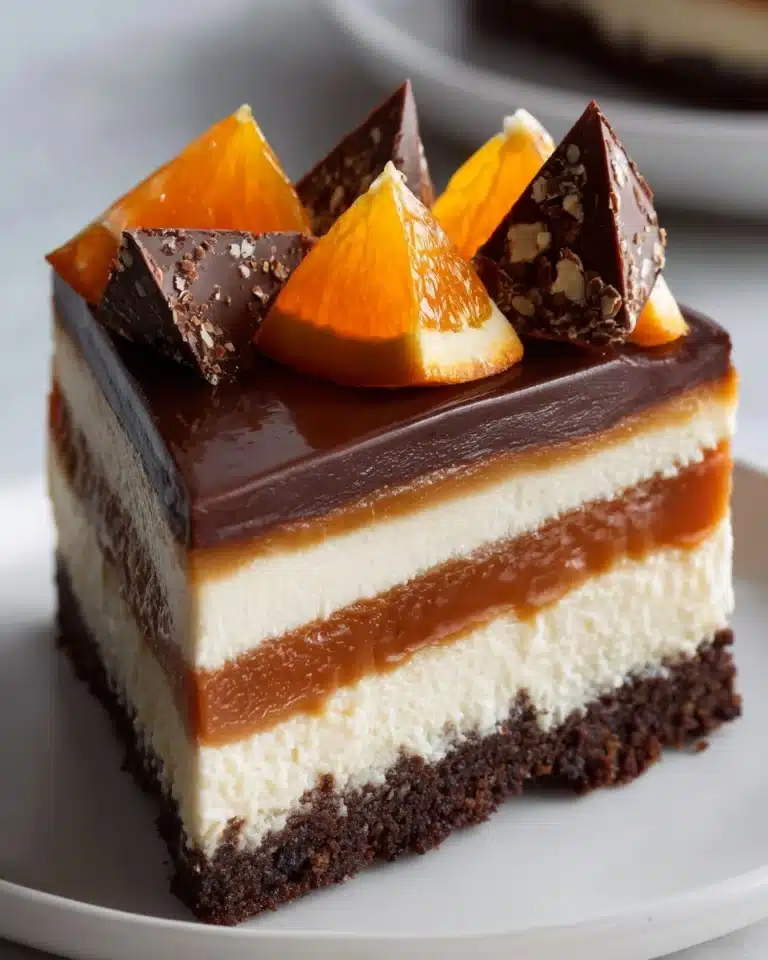 Chocolate Orange Cheesecake Recipe