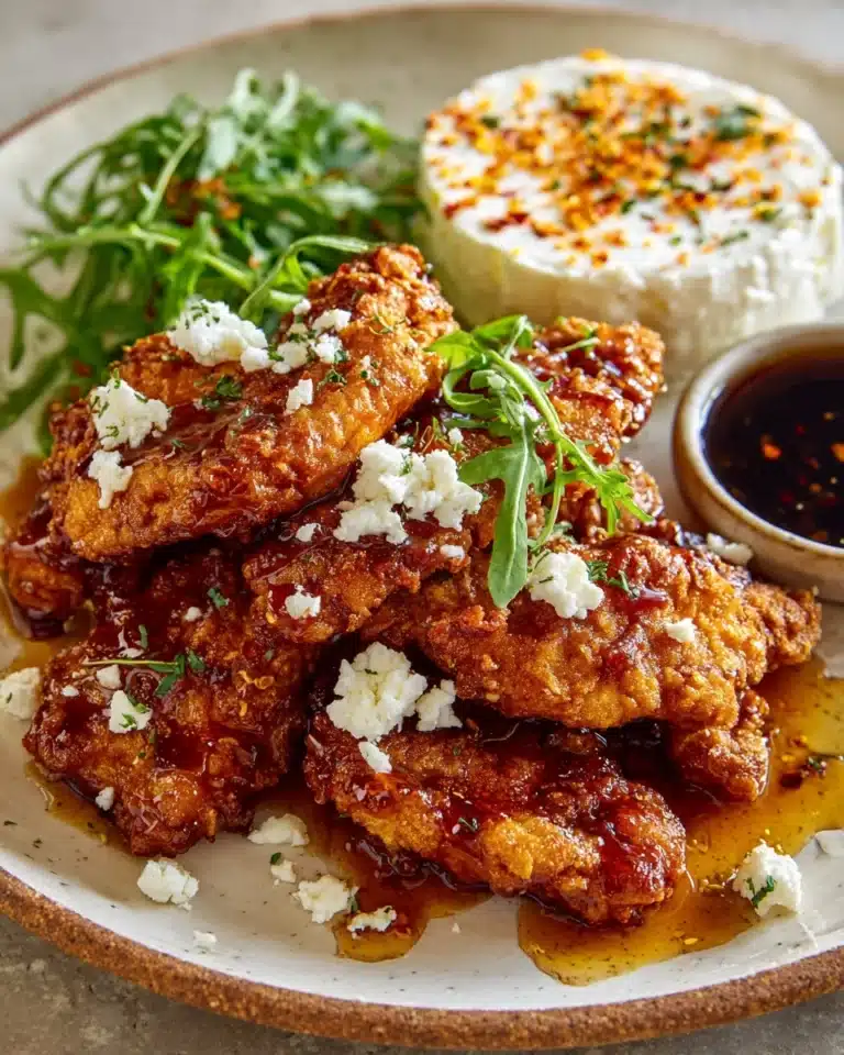 Crispy Hot Honey Feta Chicken Recipe 9 Crispy Hot Honey Feta Chicken Recipe