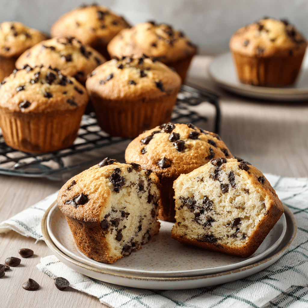 Banana Chocolate Chip Muffins Recipe