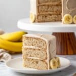 Banana Cake with Brown Butter Frosting Recipe