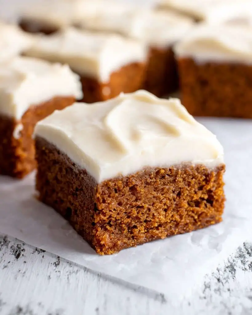 Moist Spiced Cake with Cream Cheese Frosting Recipe