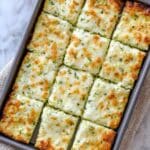 Cheesy Zucchini Breadsticks Recipe