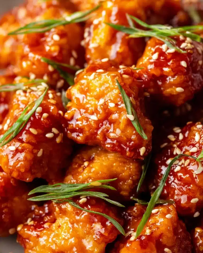 Crispy Chinese Honey Garlic Chicken (30 Minutes) Recipe
