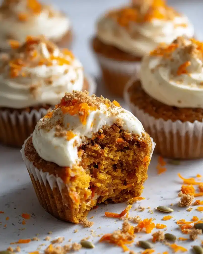 Flourless Spiced Carrot Greek Yogurt Muffin-Cakes Recipe