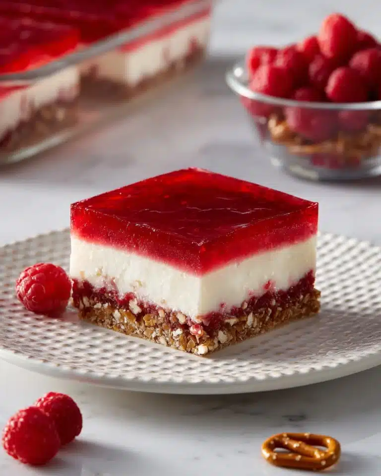 Raspberry Pretzel Salad Recipe 10 Raspberry Pretzel Salad Recipe