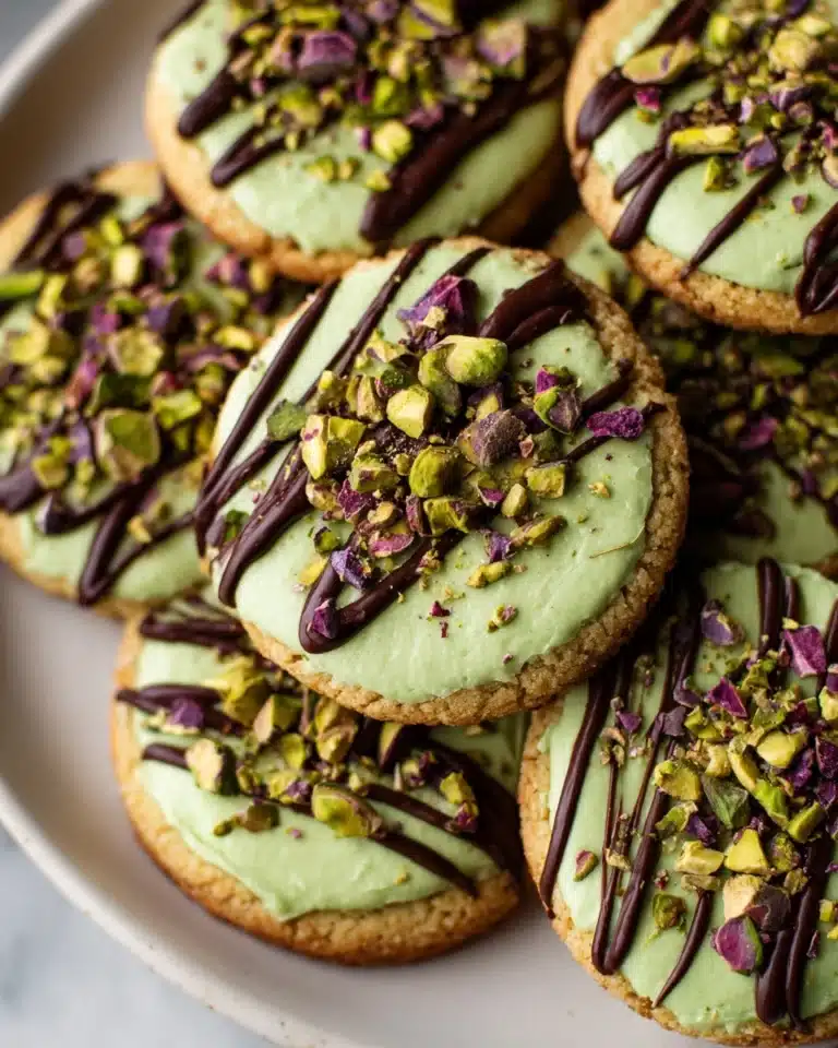 Pistachio Cream Cookies Recipe