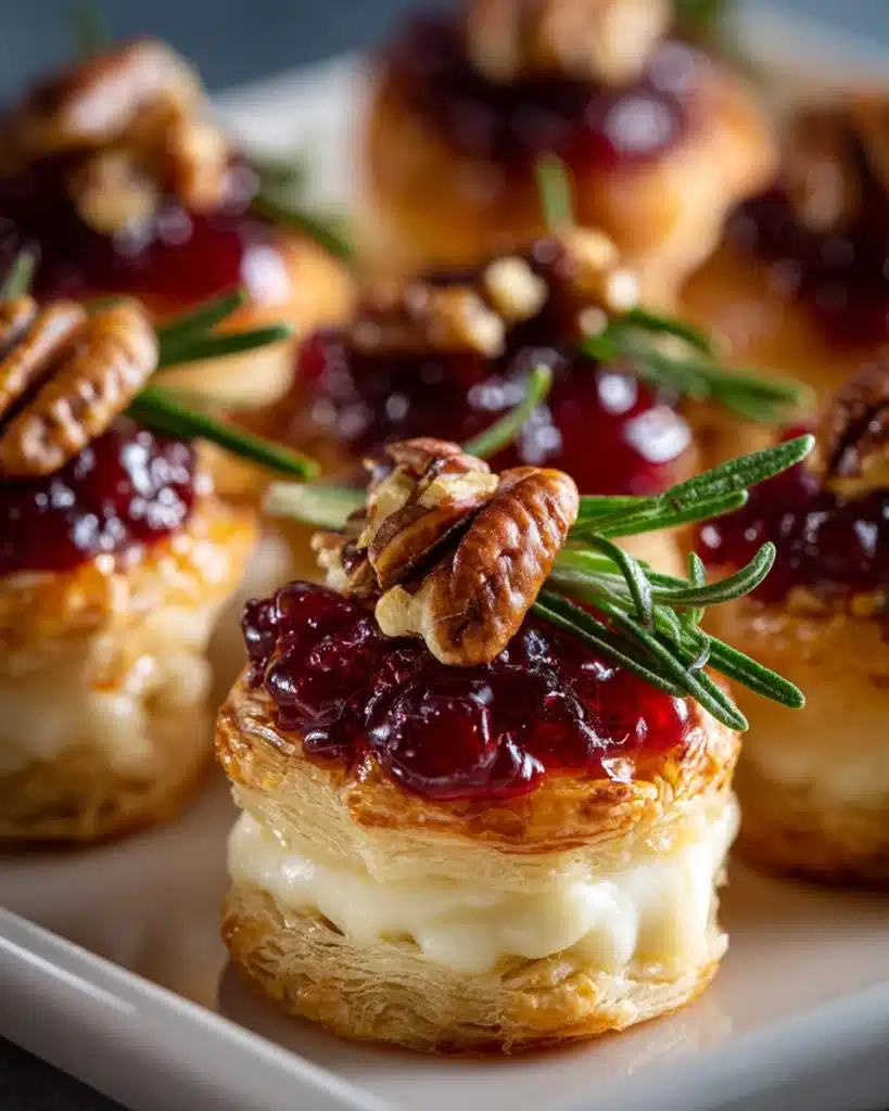 Cranberry Brie Bites Recipe