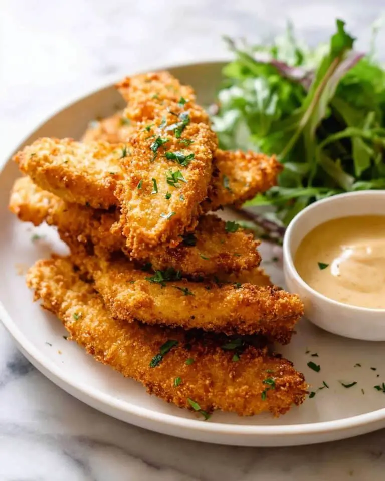 Crispy Oven Baked Chicken Tenders Recipe