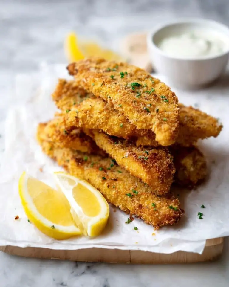 Oven Fried Parmesan Baked Chicken Tenders Recipe