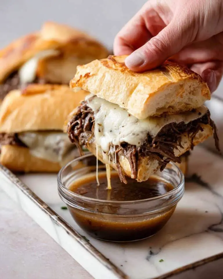 Slow Cooker French Dip Sandwiches Recipe