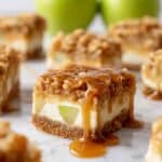 Easy Caramel Apple Cheesecake Bars Recipe