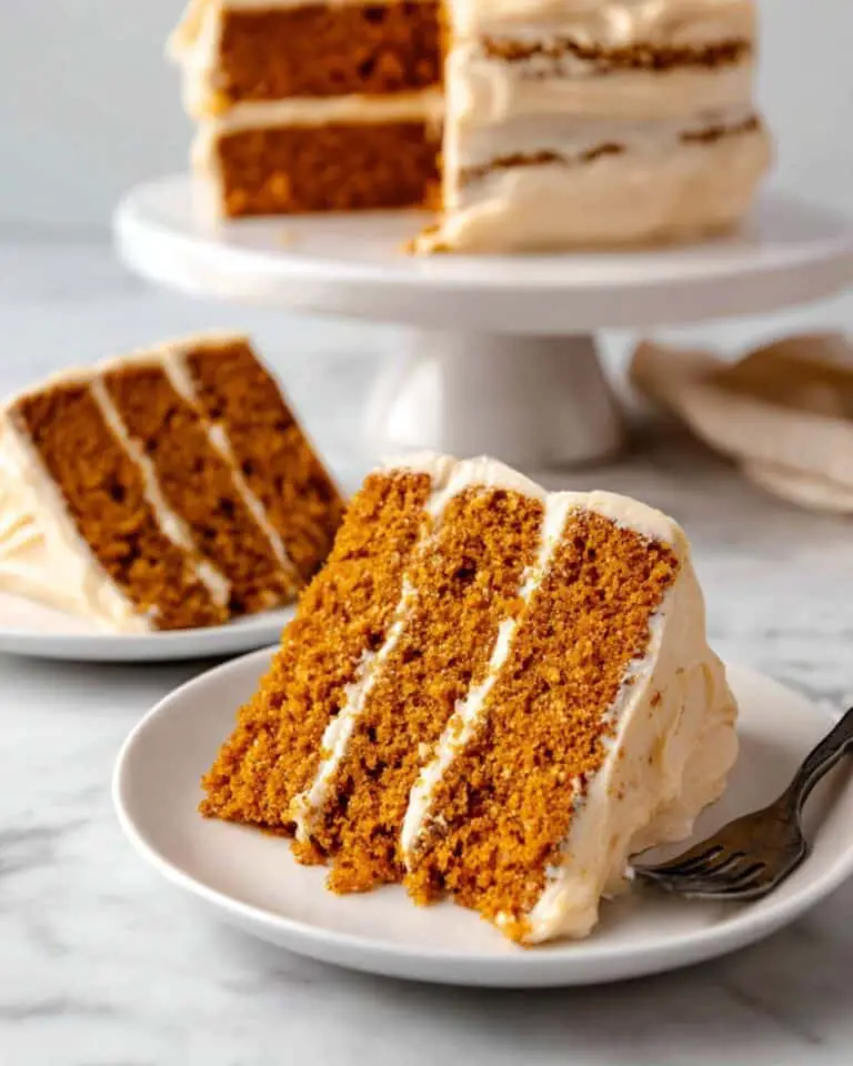 Pumpkin Cake with Cinnamon Cream Cheese Frosting Recipe