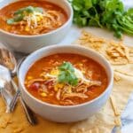 Crock Pot Chicken Tortilla Soup Recipe