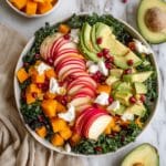Kale Fall Salad with Roasted Butternut Squash Recipe