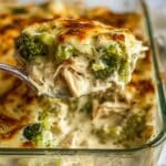 Crockpot Chicken with Olive Garden Dressing and Broccoli Bake Recipe