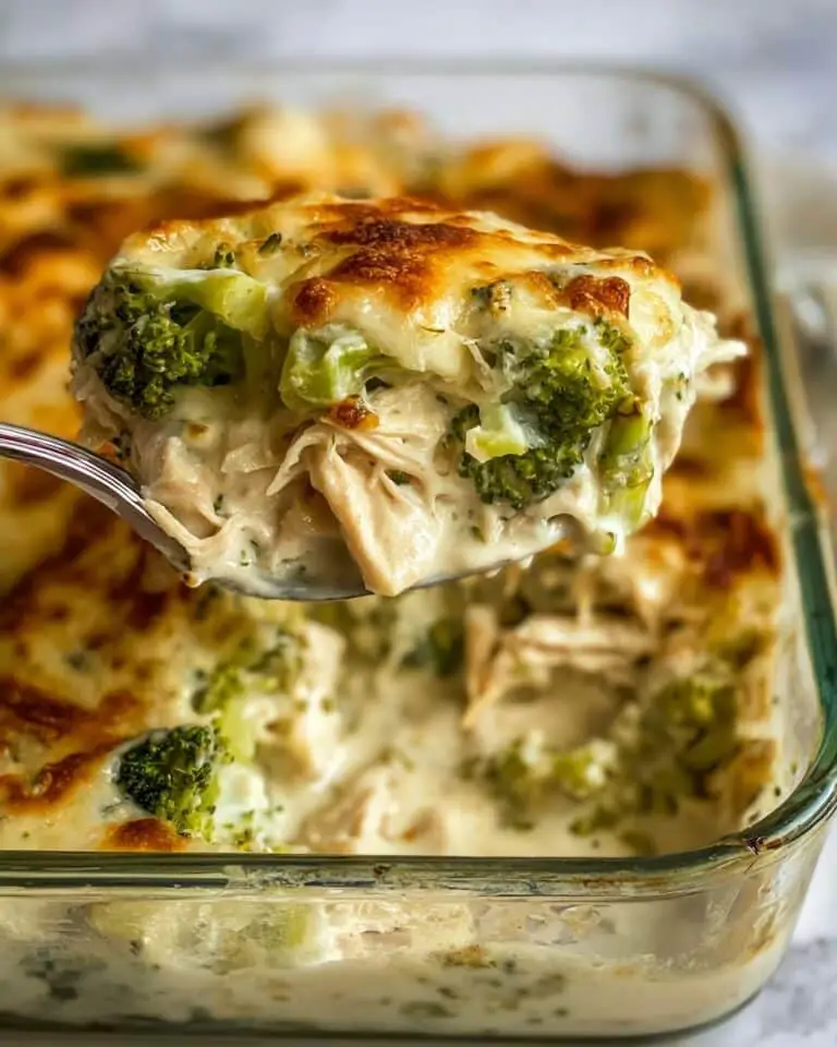 Crockpot Chicken with Olive Garden Dressing and Broccoli Bake Recipe