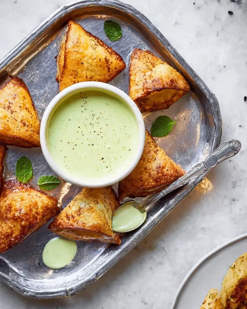 Easy Indian Mint Yogurt Sauce Recipe