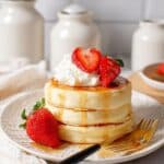 Tasty Fluffy Japanese Soufflé Pancakes Recipe
