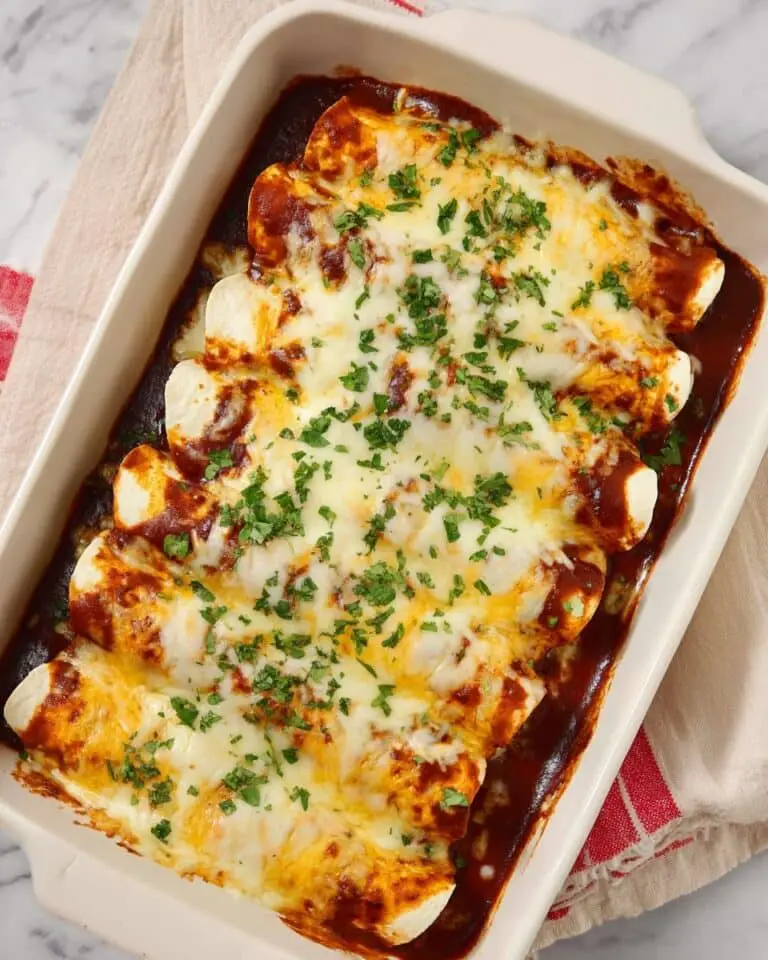The Best Ground Beef Enchiladas Recipe