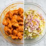 Grilled Buffalo Chicken Sandwiches with Slaw and Melty Cheese Recipe