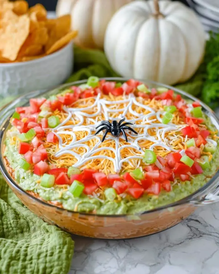 Halloween Taco Dip Recipe