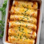 Easy Ground Beef Enchiladas Recipe