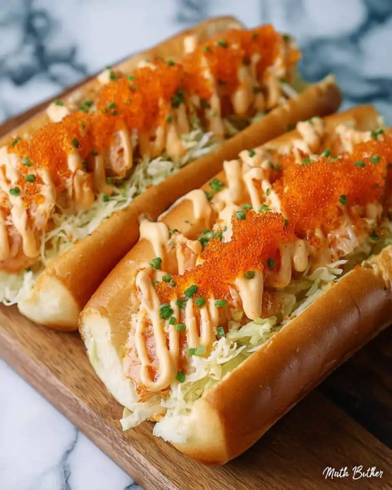 Tobiko Salmon Sandwich Recipe