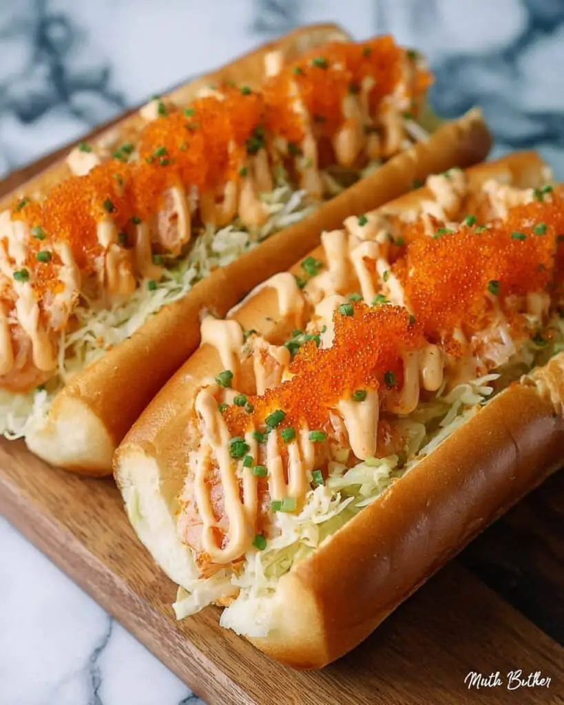 Tobiko Salmon Sandwich Recipe