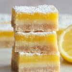Lemon Bars with Lemon Curd Recipe