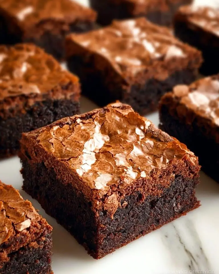 Fudgy Chocolate Brownies Without Cocoa Powder Recipe