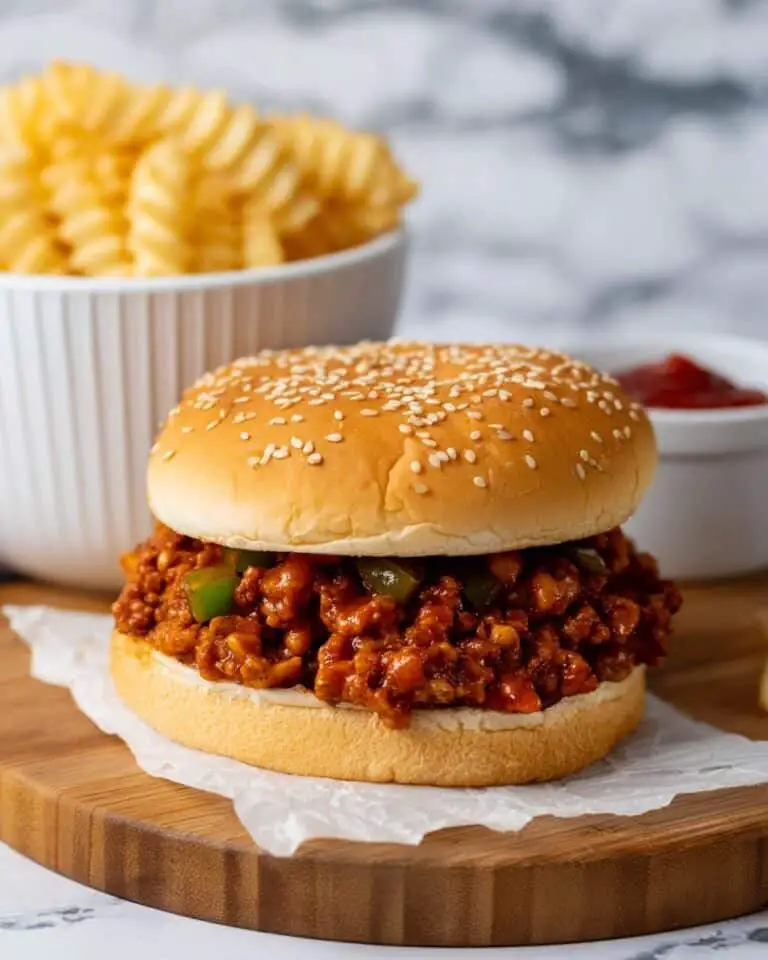 Easy Ground Turkey Sloppy Joes Recipe