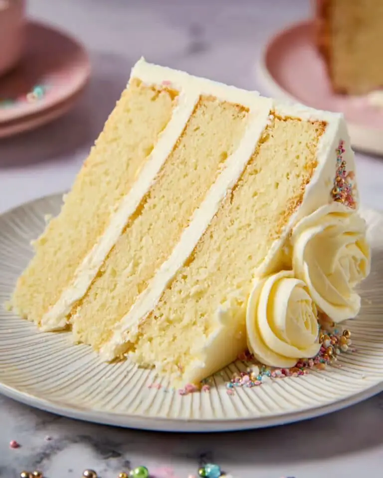 White Chocolate Mousse Cake Recipe