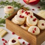 White Chocolate Pomegranate Macarons Recipe