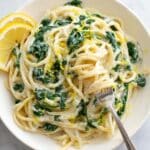 Lemon Ricotta Pasta with Spinach Recipe