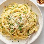 Spaghetti with Garlic and Olive Oil Recipe