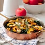 Roasted Delicata Squash and Apples with Kale and Toasted Pepitas Recipe