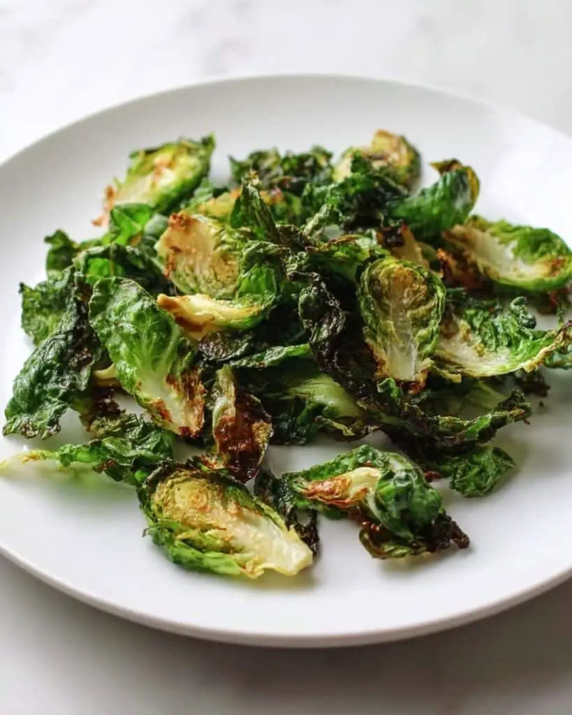 Crispy Spicy Brussels Sprouts Chips Recipe