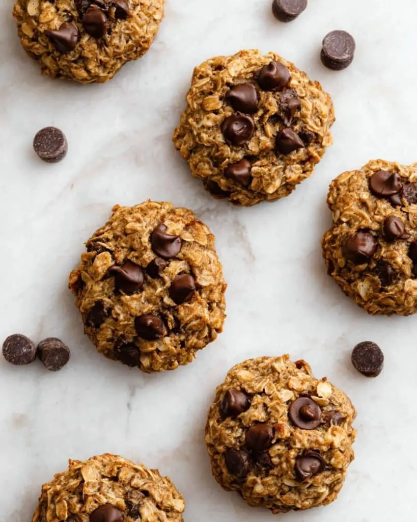 Easy 4-Ingredient Banana Oatmeal Cookies Recipe